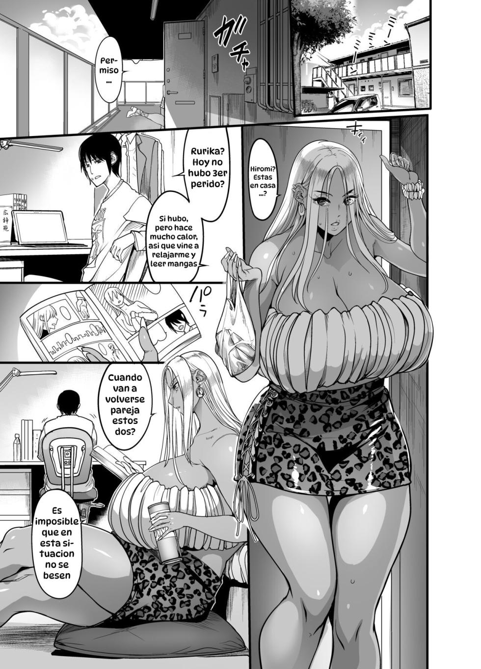 [Ikemen Teikoku (Remu)] Gal Milk｜Leche de Gal [Spanish] [Hta scan] [Digital][v2] - Page 3