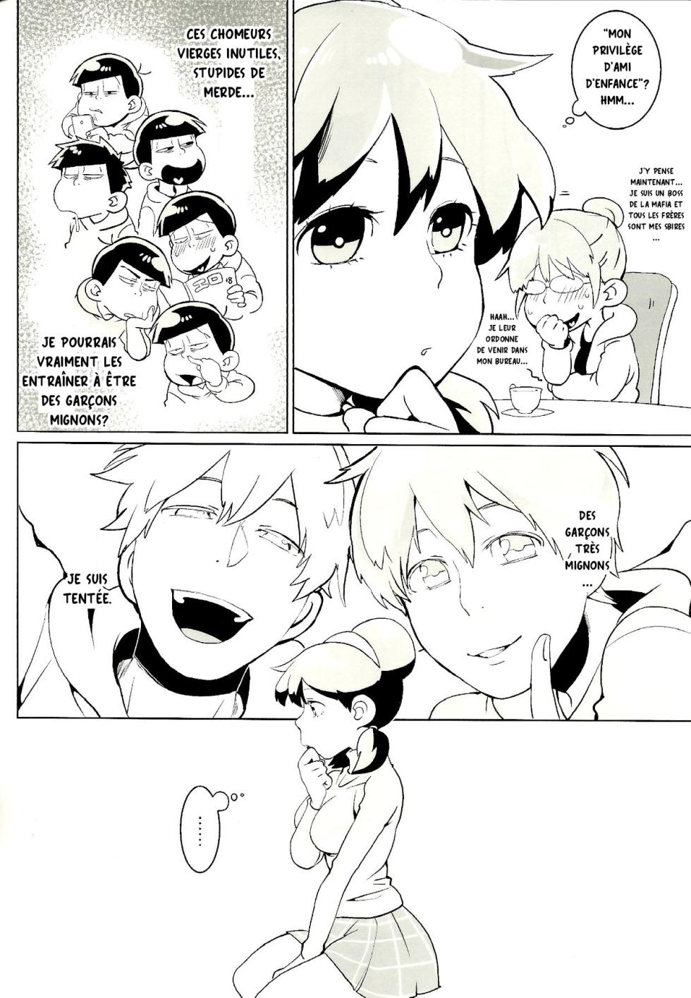 [INUMERY (Koutei Mikado)] Rendons Karamatsu encore plus mignon (Osomatsu-san) [French] - Page 5