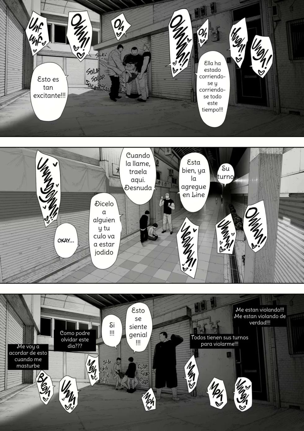 [NT Labo (NT Robo)] Aisai, Doui no Ue, Netorare Roshutsu｜Concentí la Infidelidad y Exhibicionismo de mi Amada Esposa [Spanish] [Hta scan] - Page 30