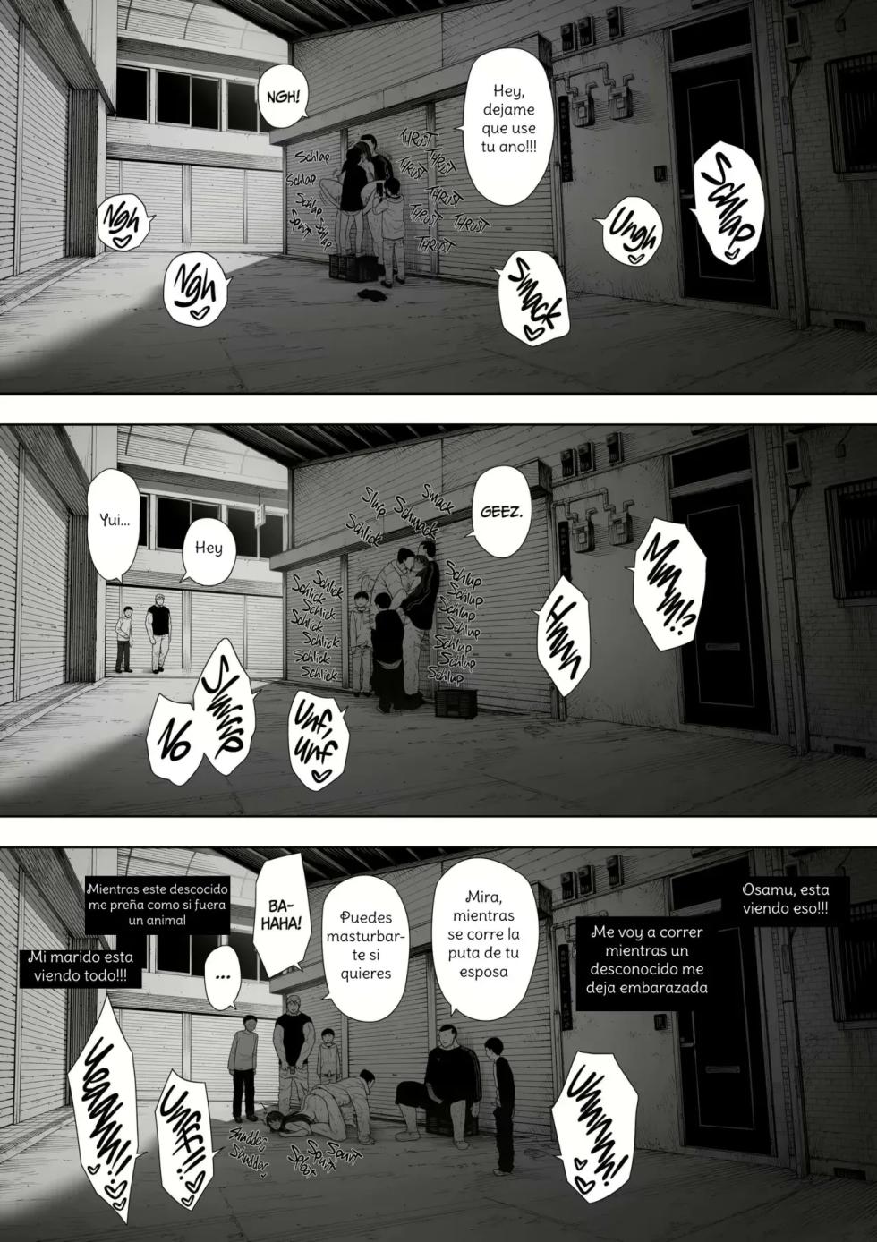 [NT Labo (NT Robo)] Aisai, Doui no Ue, Netorare Roshutsu｜Concentí la Infidelidad y Exhibicionismo de mi Amada Esposa [Spanish] [Hta scan] - Page 31