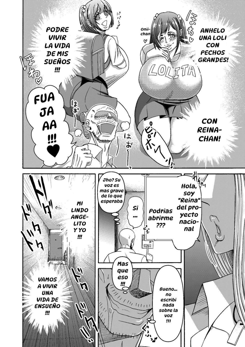 [Miura Koudai] Ganbatte Hataraitetara Kusodeka Gal ga Kitan daga？｜Estaba Trabajando Duro y Apareció una Gal Ridículamente Alta, ¿¡Qué Rayos!？[Spanish] [Hta scan] - Page 3