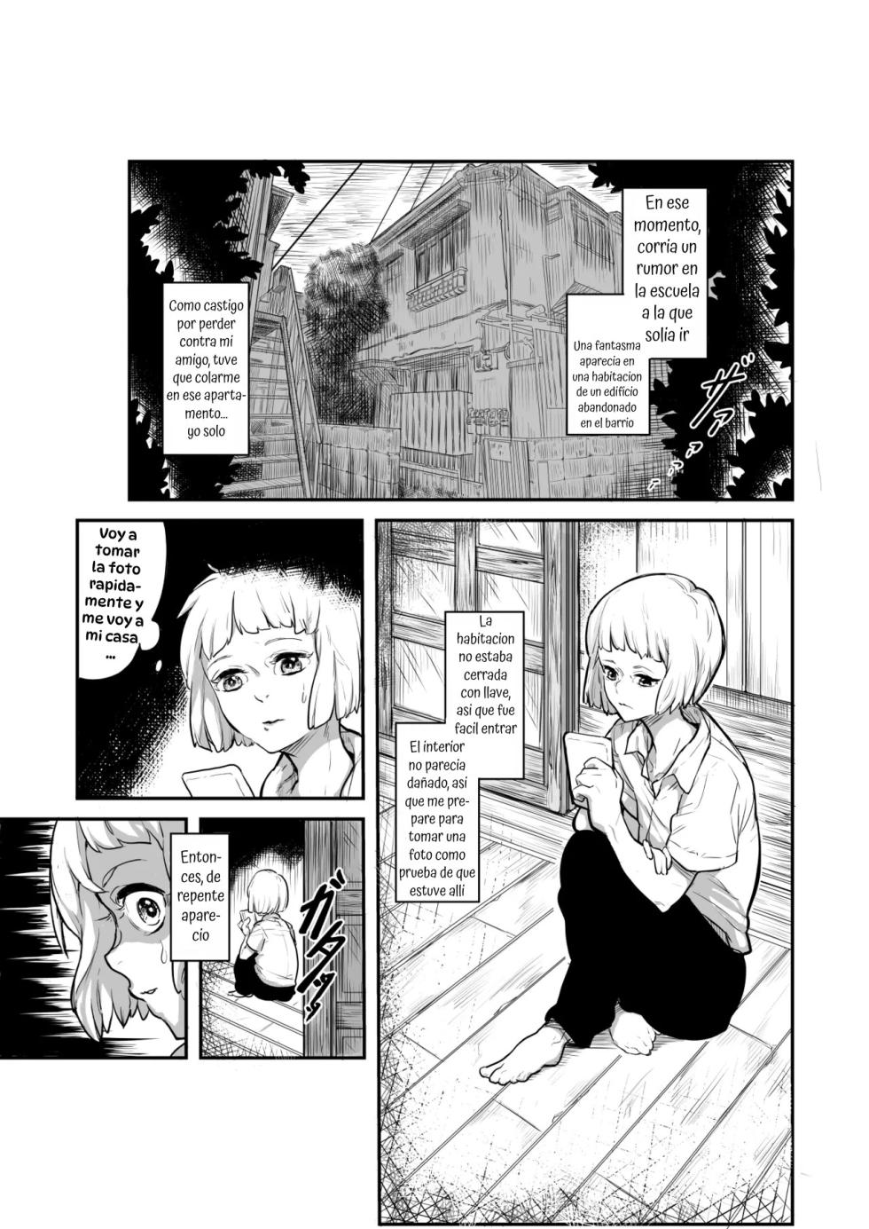 [Numasaka Seisaku] Ano Hi, Haioku de Boku no Mukuro ni Okita Dekigoto | Lo que Viví ese Día en la Casa Abandonada [Spanish] [Hta scan] - Page 3