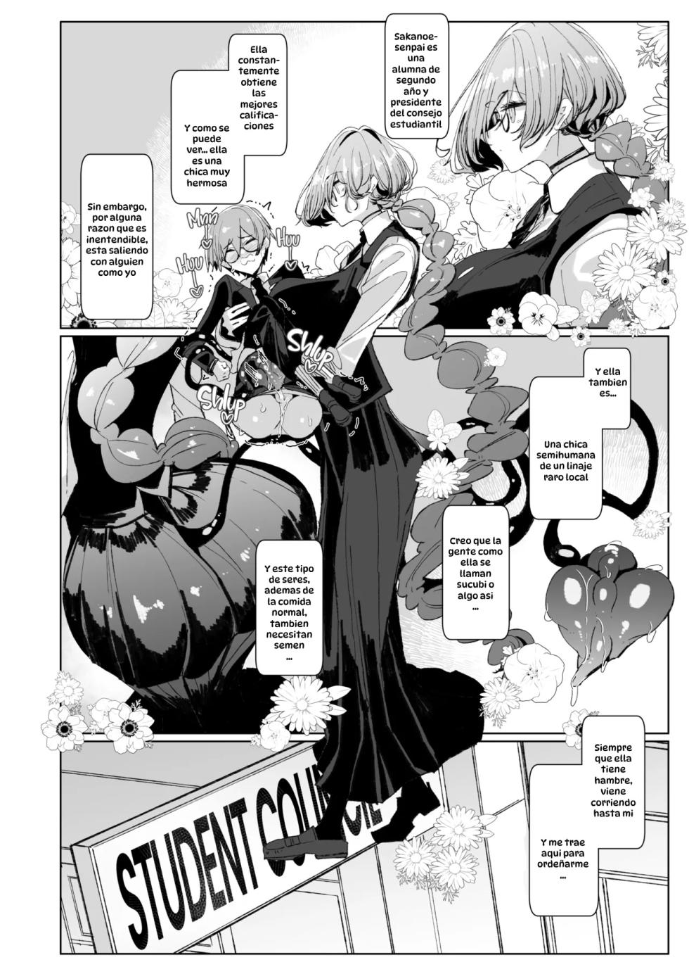 [Metronauts (Tsumetoro)] Succubus Senpai to | Con mi Succubus Senpai [Spanish] [Hta scan] [Decensored] [Digital] - Page 6