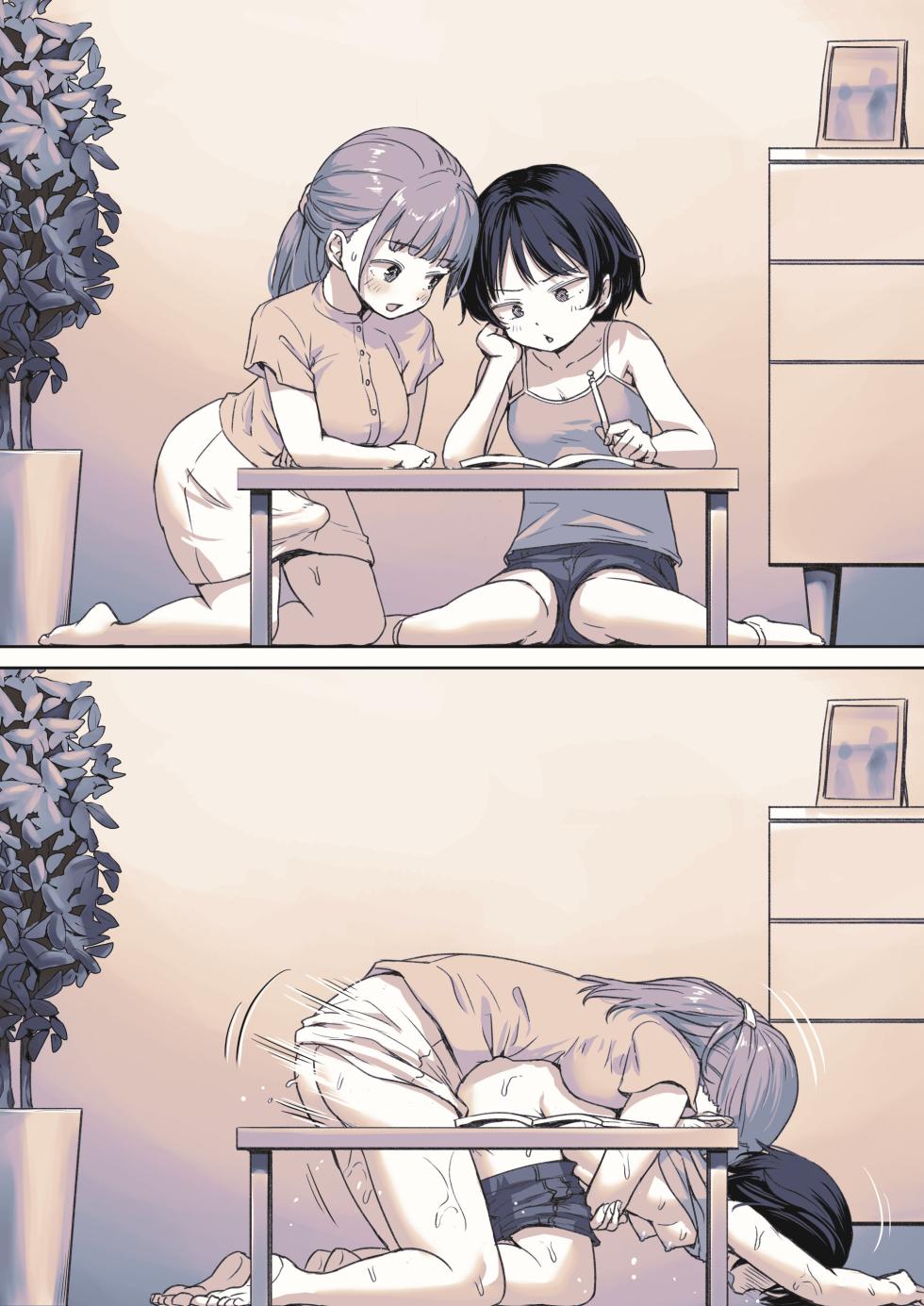 [Ayanakitori] Benkyou toka Iroiro Oshiechau Futanari-chan - Page 3