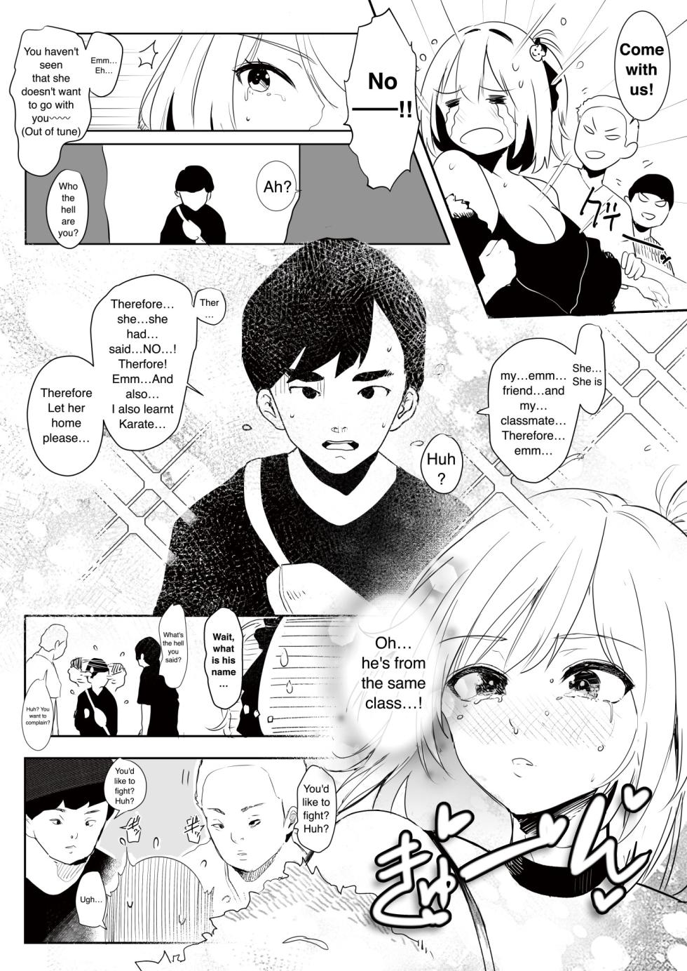 [RefRevo Comic (Harigane Shinshi)] Gal Tasuketara Doutei Sotsugyou!? | Helping a gal, allow me to lose my virgin!? [English] - Page 3