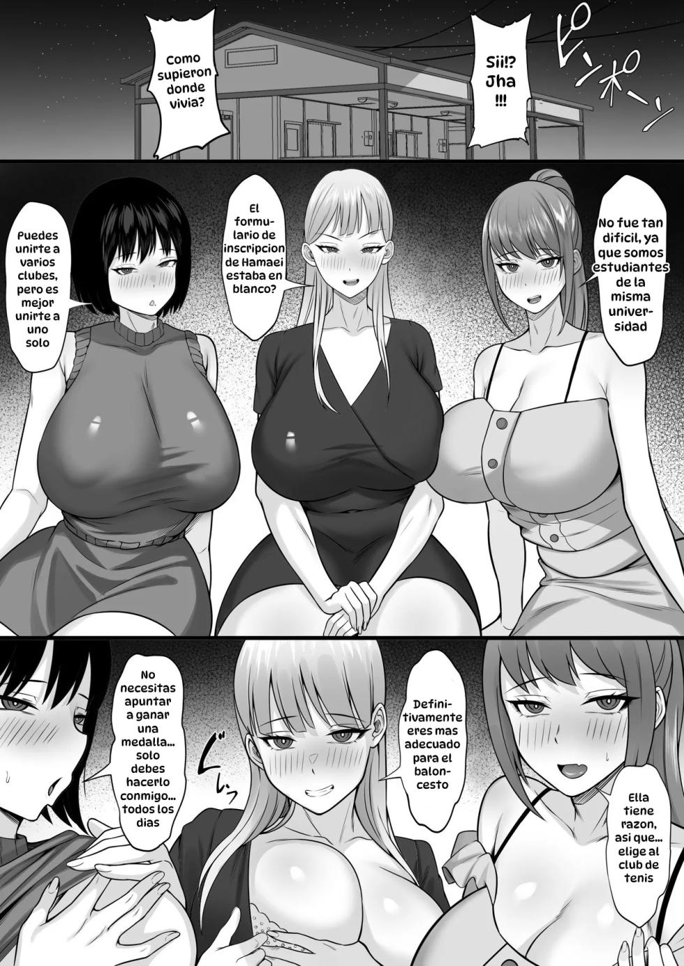 [Hakutamayu] Bukatsu o Kimeru no wa Muzukashii! | Es Difícil Elegir un Club para Unirme [Spanish] [Hta scan] - Page 40