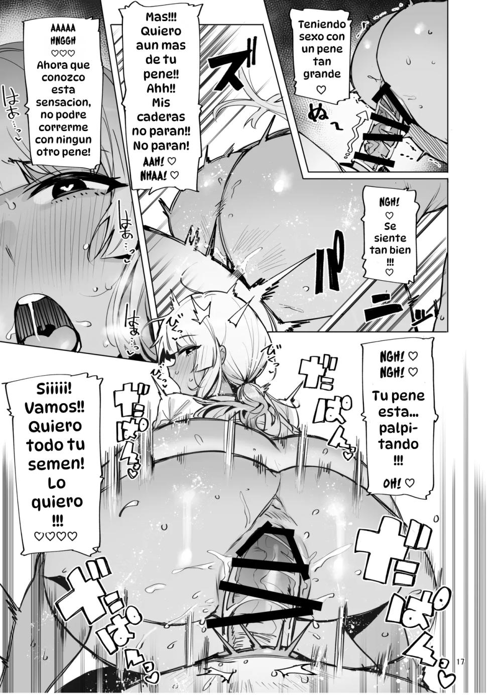 [wakamaker (wakamesan)] Anata no Semen Kaishuu Shimasu 2 | Estoy Aquí para Recolectar tu Semen 2 [Spanish] [Hta scan] [Digital] - Page 18