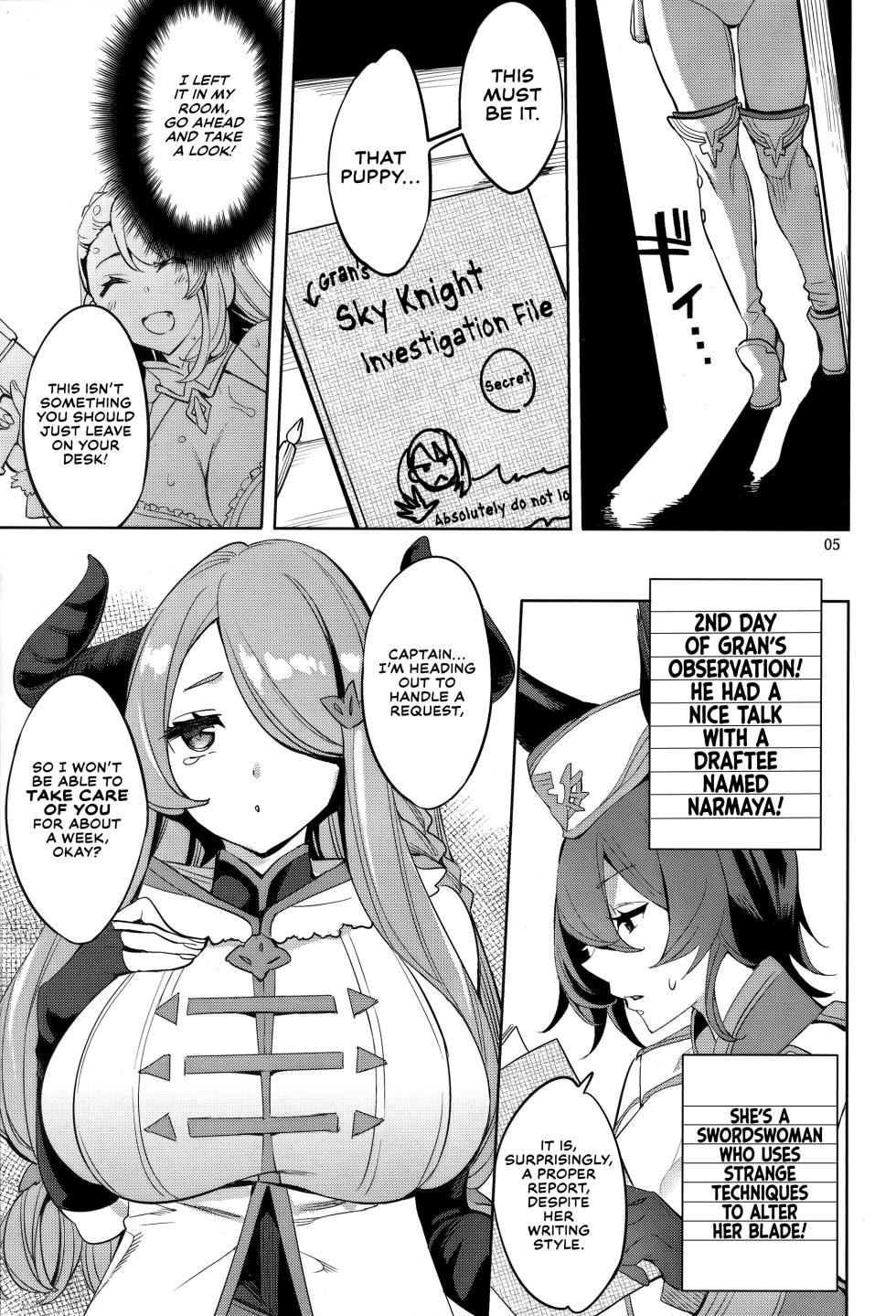 (C97) [Clover Kai (Emua)] Grandcypher Analytics (Granblue Fantasy) [English] - Page 4