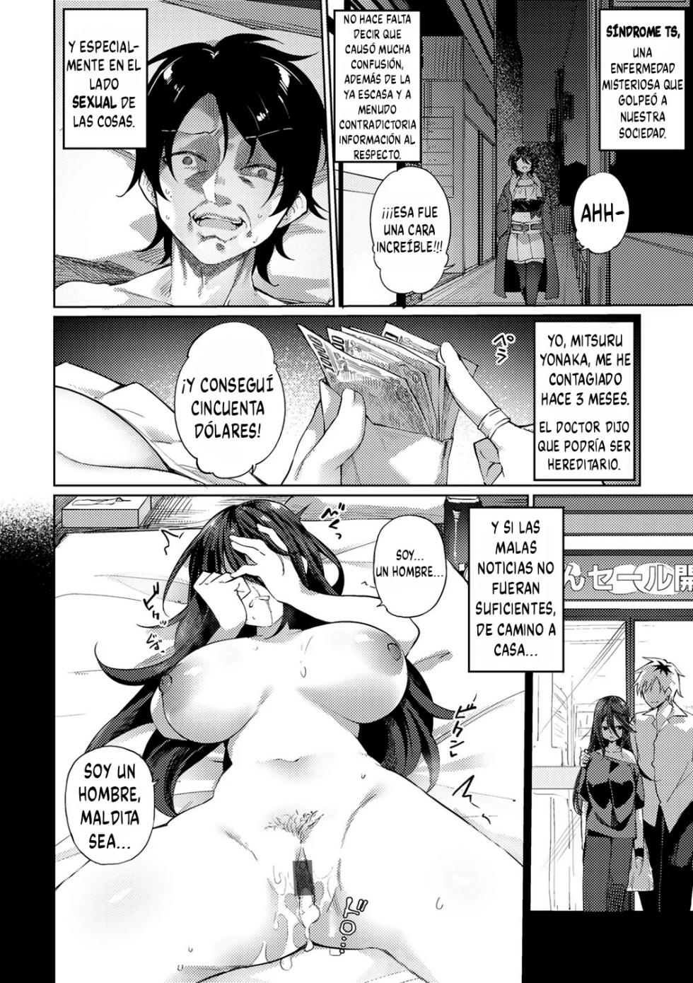[Kanmuri] Sono Hyojo ni Miserarete  (TS Syndrome!) (Spanish) - Page 2