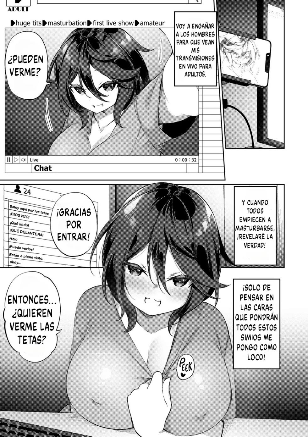 [Kanmuri] Sono Hyojo ni Miserarete  (TS Syndrome!) (Spanish) - Page 5