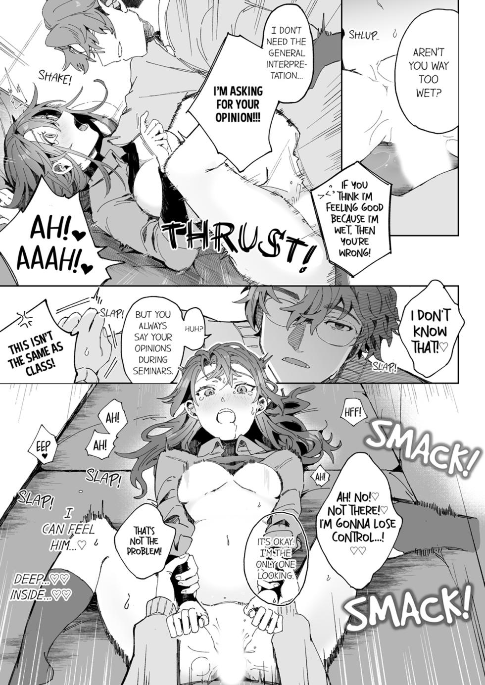 [Otsui Mikage (Otomeshi Mikage)] Kenkyuu Naiyou wa Seikan Kaihatsu!? ~Wata-chan wa Kyouju no H na Jikkendai~ | Researching Sexual Development!? -Wata Becomes Her Professor's Test Subject for Sex- Chapter 1-7 [English] - Page 18