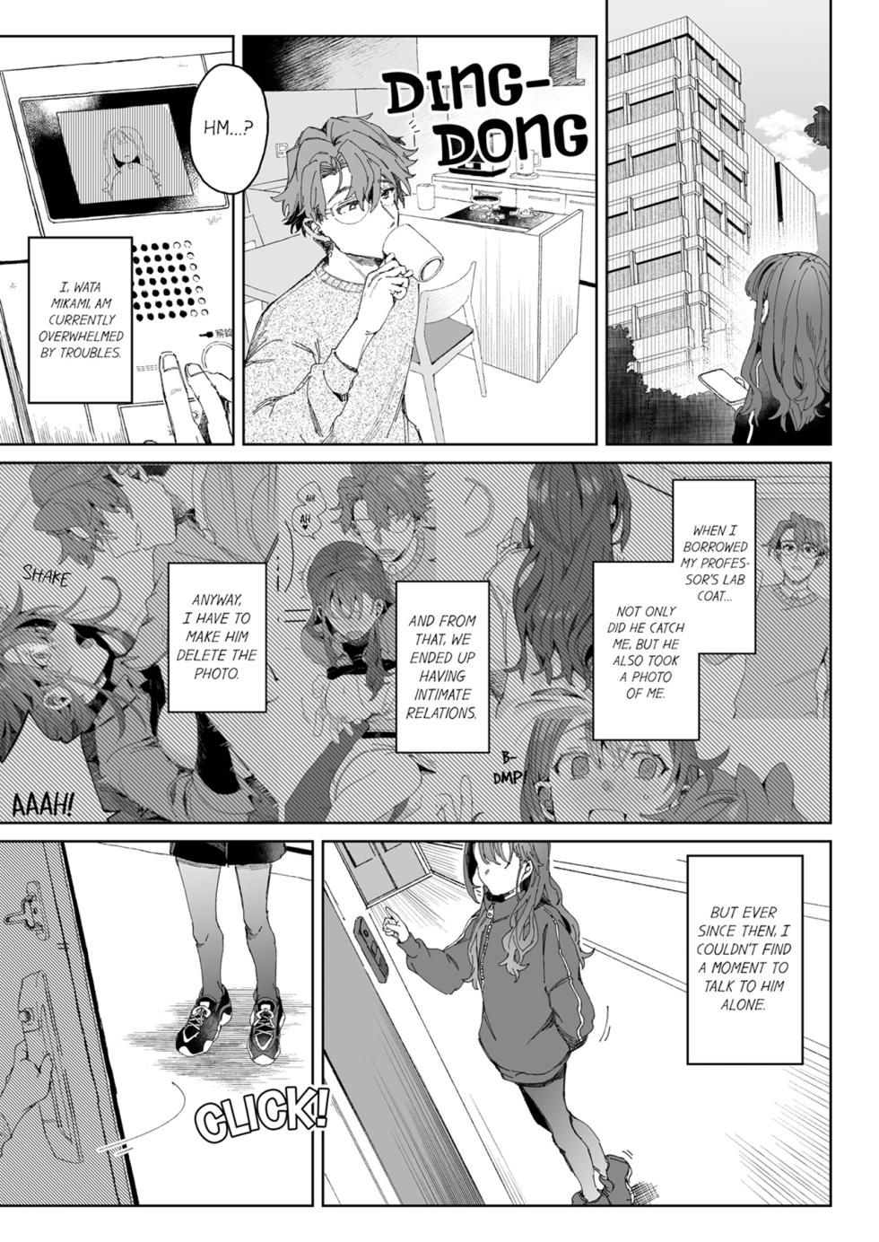 [Otsui Mikage (Otomeshi Mikage)] Kenkyuu Naiyou wa Seikan Kaihatsu!? ~Wata-chan wa Kyouju no H na Jikkendai~ | Researching Sexual Development!? -Wata Becomes Her Professor's Test Subject for Sex- Chapter 1-7 [English] - Page 26