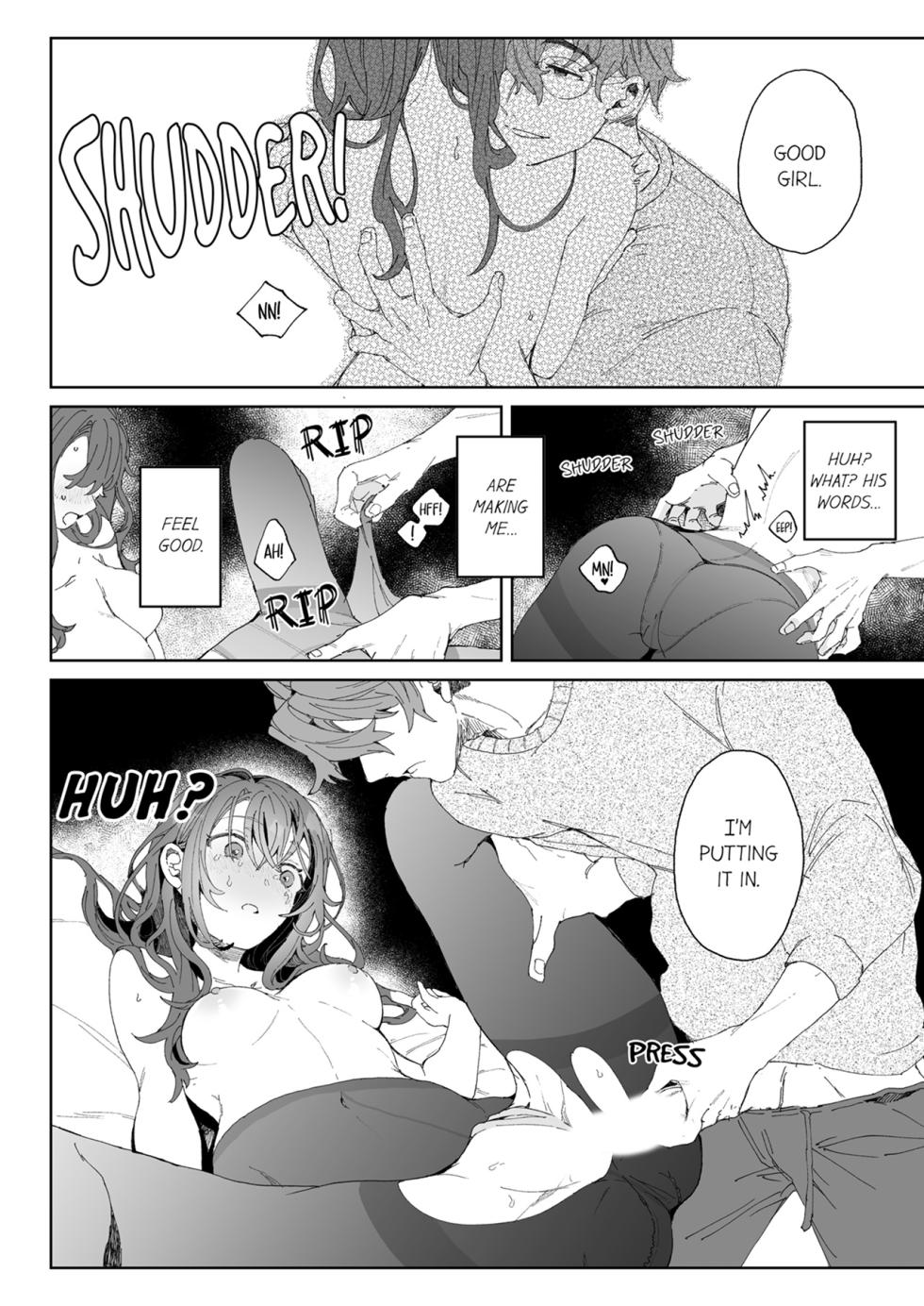 [Otsui Mikage (Otomeshi Mikage)] Kenkyuu Naiyou wa Seikan Kaihatsu!? ~Wata-chan wa Kyouju no H na Jikkendai~ | Researching Sexual Development!? -Wata Becomes Her Professor's Test Subject for Sex- Chapter 1-7 [English] - Page 37