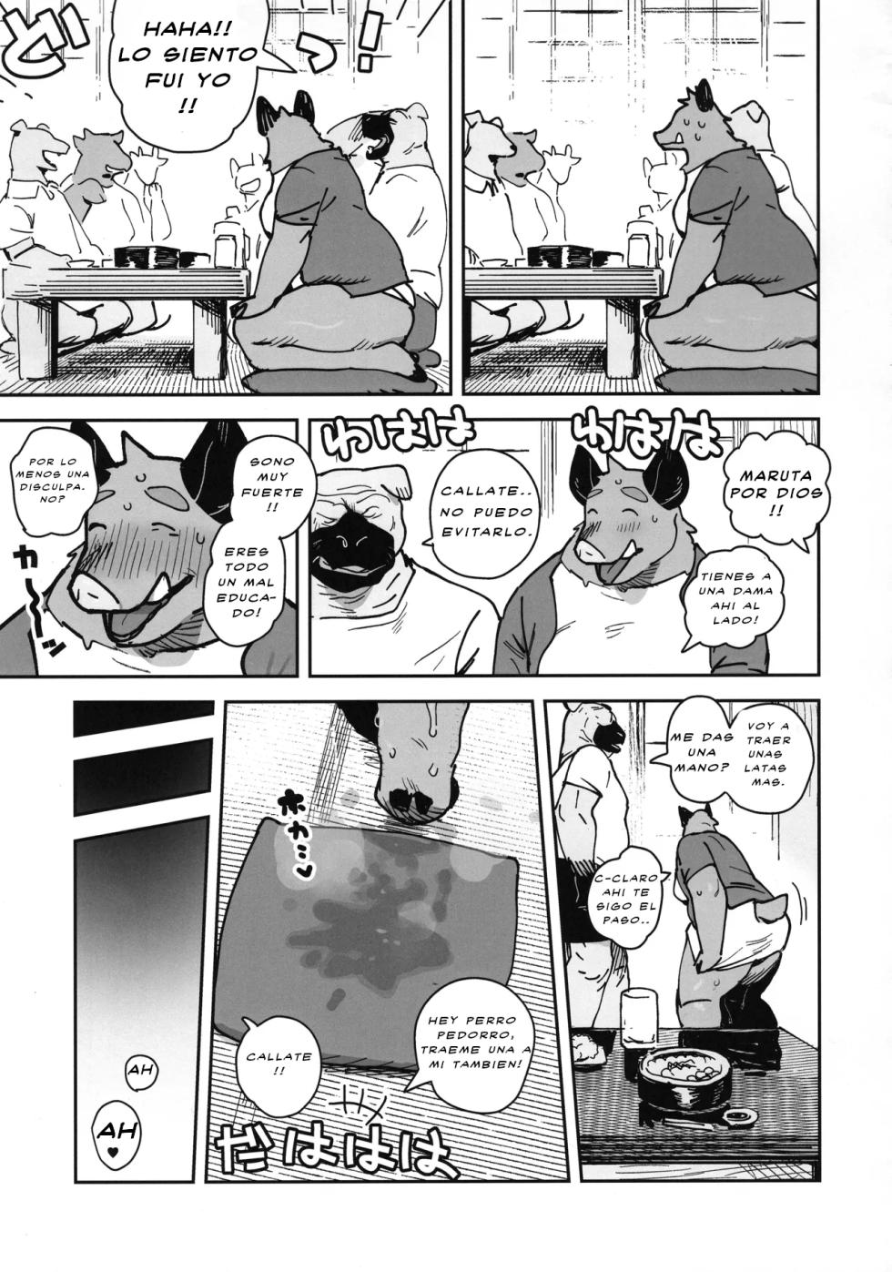 (Kemoket 14) [Rubber Cup Boys (INAX)] Inoshishiri Ana [Spanish] [hank_salaz] - Page 19