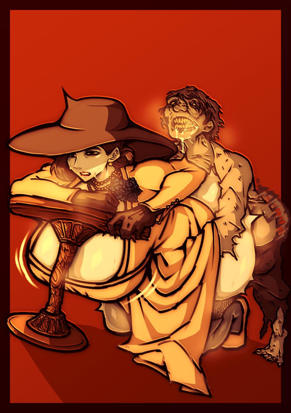 [hmAn] Miranda kara no batsu de zako Lycan ni houshi suru Dimitrescu fujin (Resident Evil) - Page 3