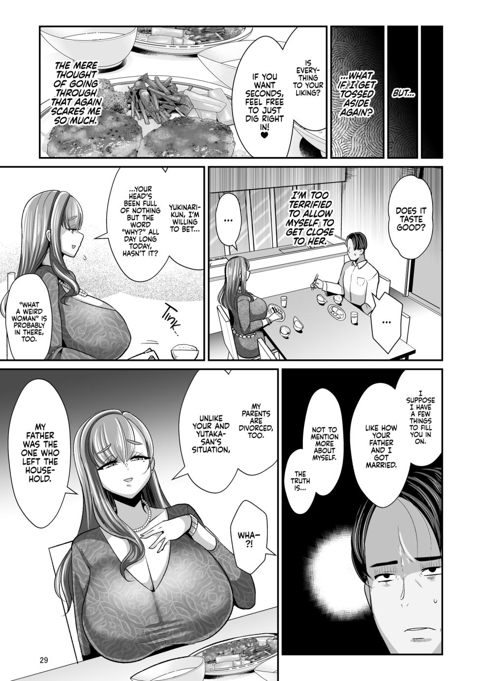 [Shinshunshantonshou (Bukatsu)] Yurufuwa Kyonyuu no Toshishita Mama to Aisaretakatta Oji-san no Ore |  Her, My Younger Well-Endowed Stepmom, and Me, a Sill Old Guy Who’s Only Ever Wanted to Be Loved [English] {2d-market.com} [Decensored] [Digital] - Page 31