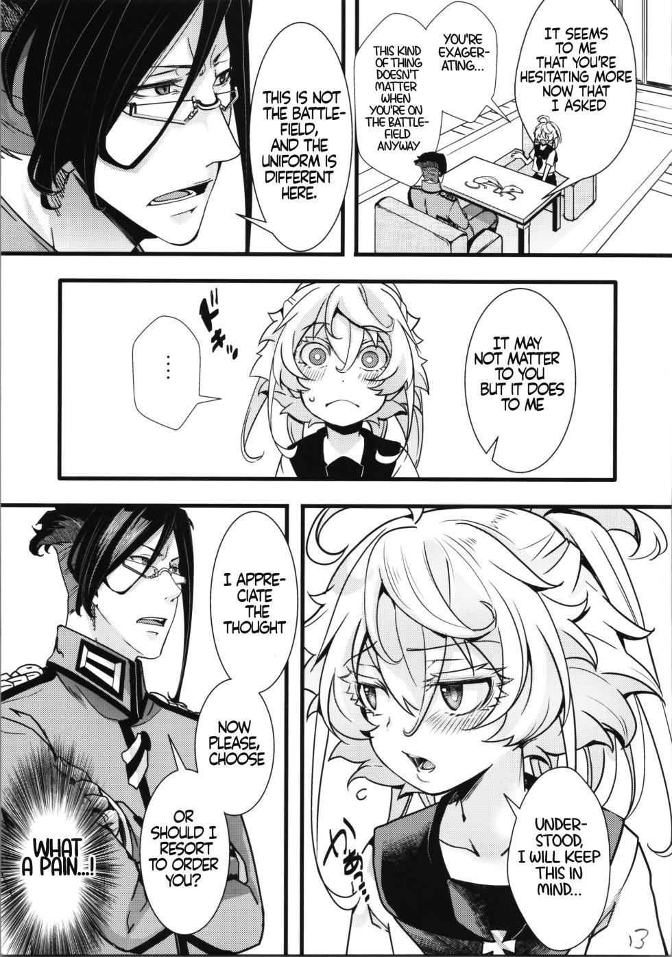 (C100) [Goshujinsama no Omochabako (hal)] C100 Bonus Book 01 - Sailor Suit Tanya-chan's Story R-18ver (Youjo Senki) [English] [EHCOVE] - Page 13