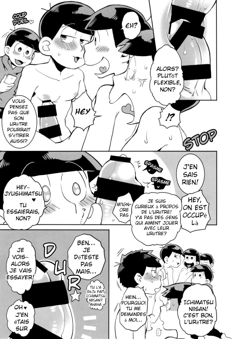 [INUMERY Koutei Mikado] Orgie de sextuplés (Osomatsu-san) [French] - Page 38