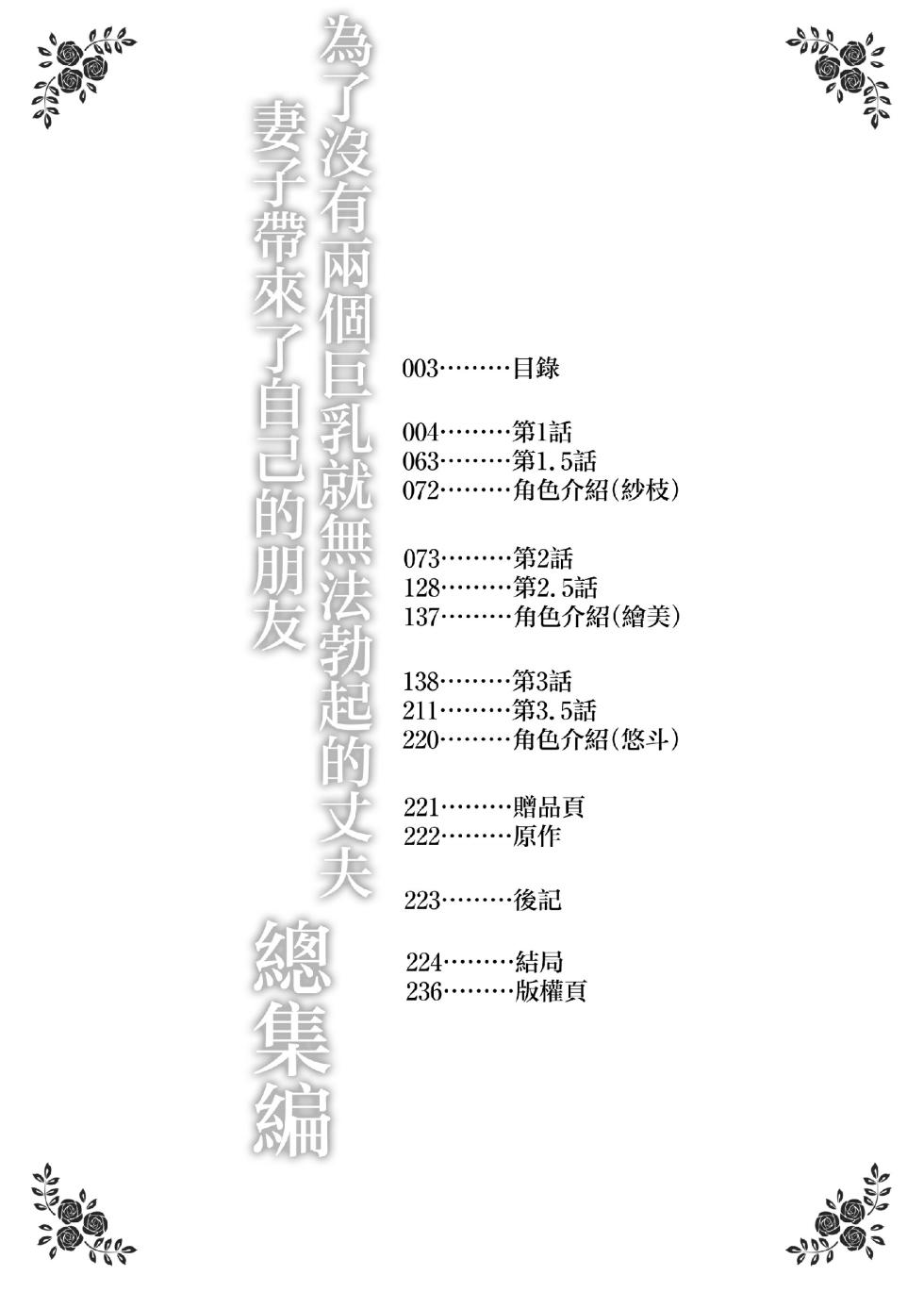 [しまぱん (立花オミナ)] 巨乳が2人いないと勃起しない夫のために友達を連れてきた妻総集編 - Page 2