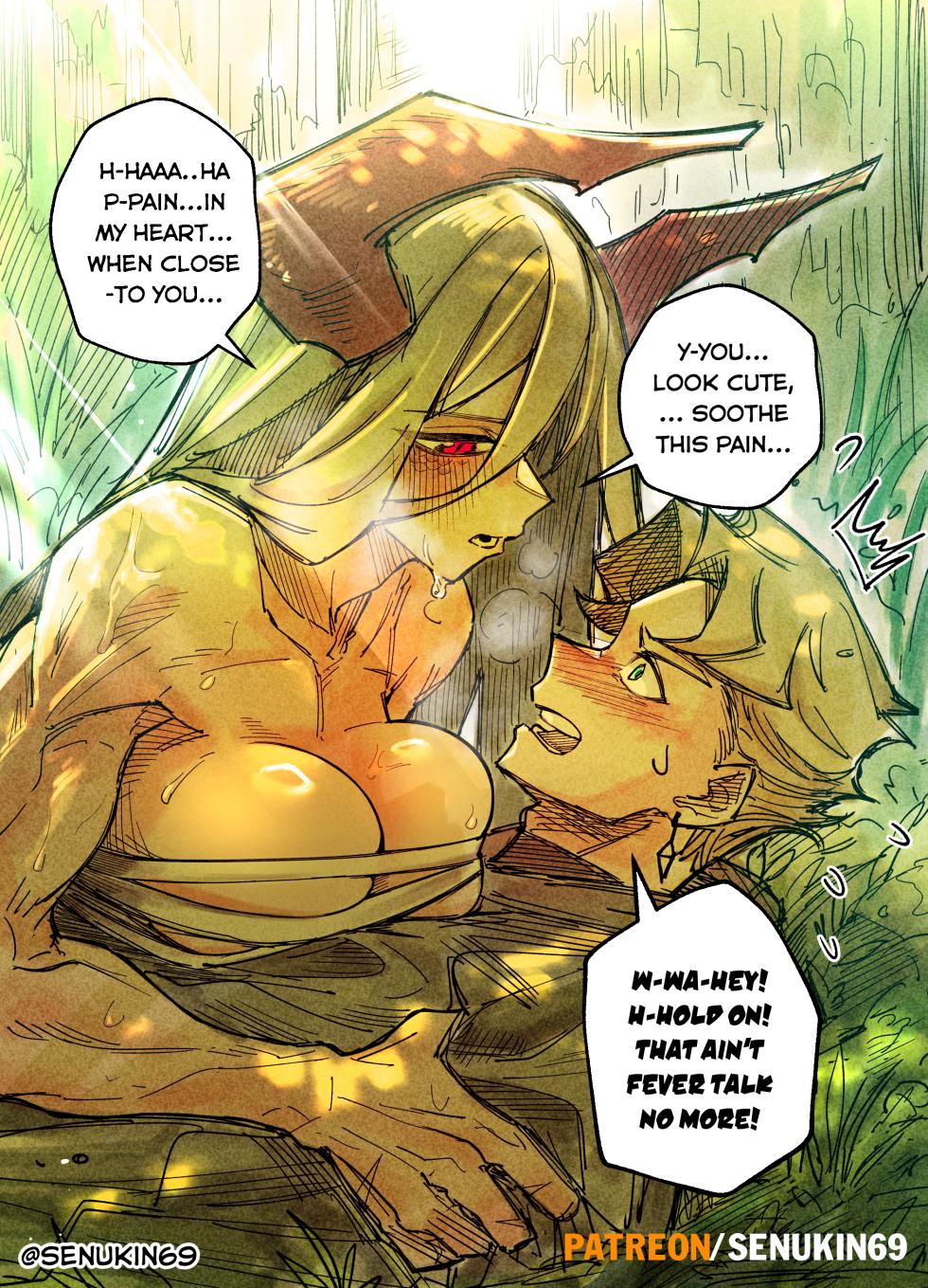 [Senukin] The Cleric and The Horned Warrior - Doomsia's Healing Sessions #1-4 - Page 3
