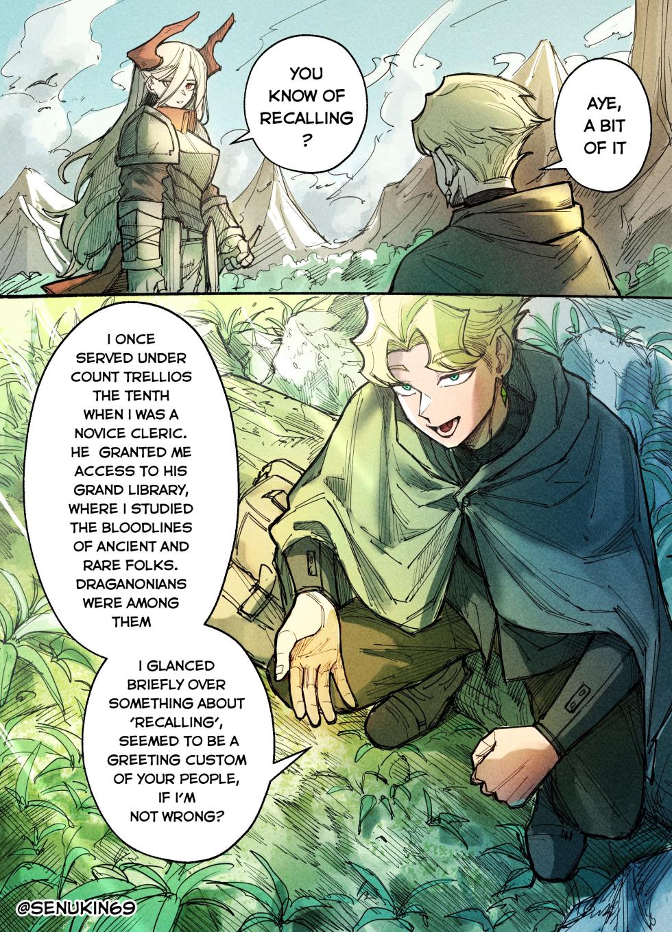 [Senukin] The Cleric and The Horned Warrior - Doomsia's Healing Sessions #1-4 - Page 11