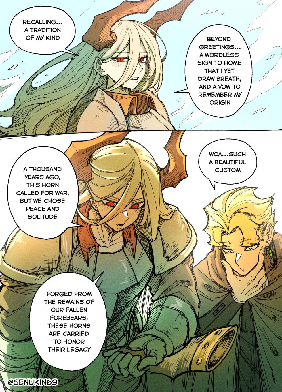 [Senukin] The Cleric and The Horned Warrior - Doomsia's Healing Sessions #1-4 - Page 12