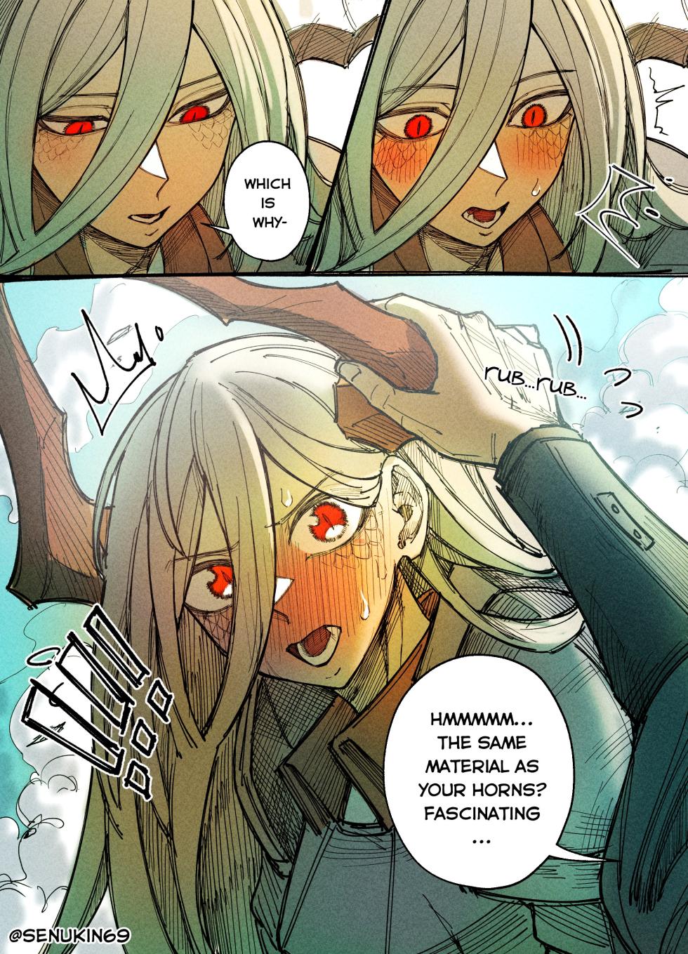 [Senukin] The Cleric and The Horned Warrior - Doomsia's Healing Sessions #1-4 - Page 13