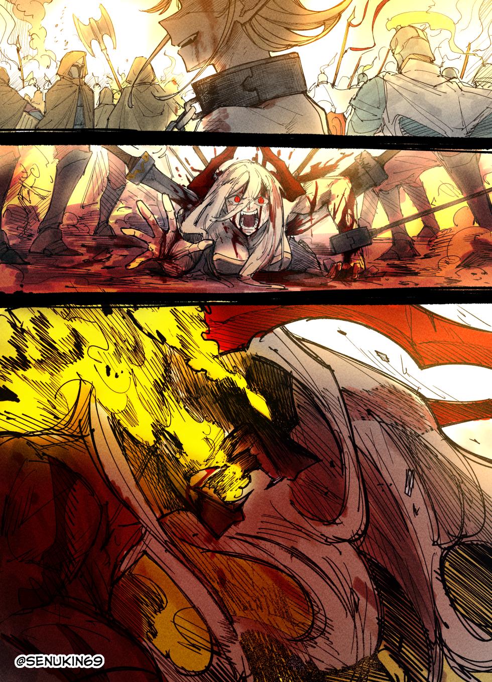 [Senukin] The Cleric and The Horned Warrior - Doomsia's Healing Sessions #1-4 - Page 19