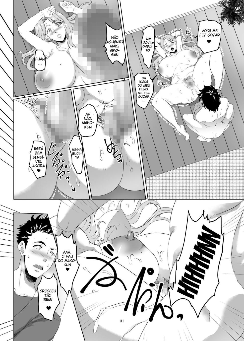 [SPRECHCHOR (Eguchi Chibi, Nintai Akira)] Omae no Kaa-chan, Ii Onna da yo na. Cap.1–9 | Tua Mãe é uma Boa Mulher, né? Cap. 1–9 [Portuguese-BR] [hentaikai.com] [Digital] - Page 30