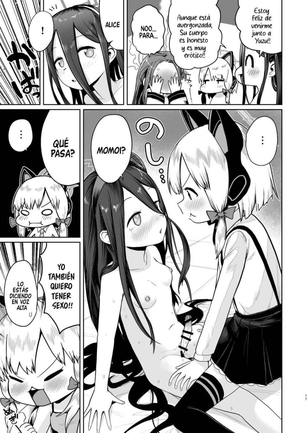[Owakari Itadake Tadarouka (Umiyama Soze)] Alice wa Hikari no Ken o Te ni Ireta!! | ¡¡Alice ha Conseguido la Espada de Luz!! (Blue Archive) [Spanish] [Traducciones Jaguarlo] [Digital] - Page 16