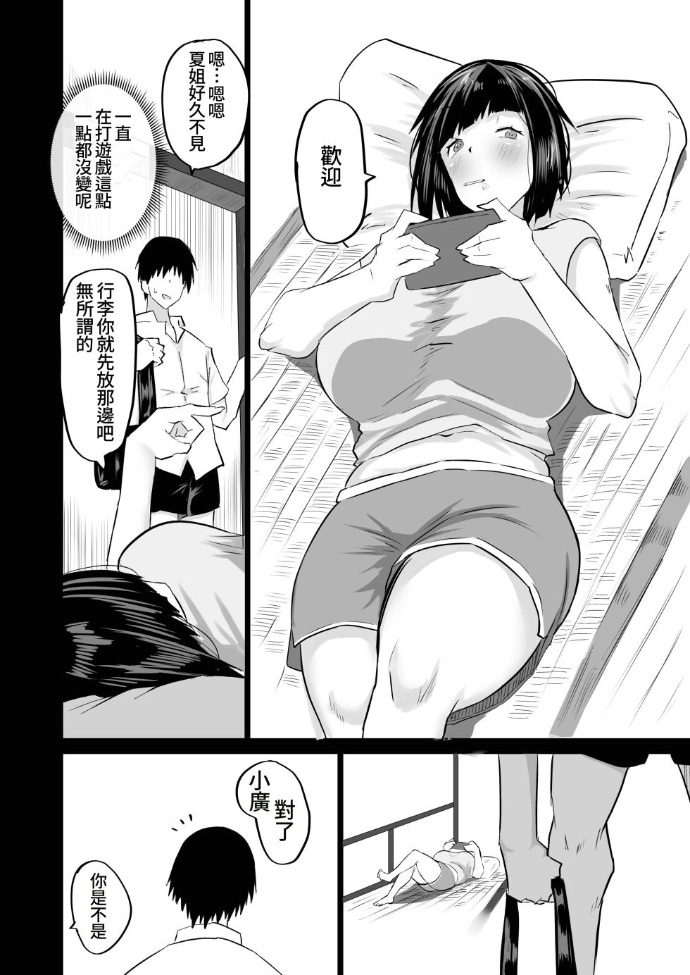 [Chae] Jimoto no Oneesan-tachi ni, Dekachin Baka no Tomodachi ga Tanetsuke Koubi shimakutteta.[Chinese][Amerin漢化] - Page 5