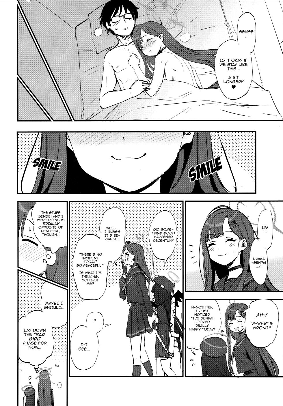 (Blue Market 13) [Kuma no Tooru Michi (Kumada)] Sensei, Chotto Iissuka? | Sensei, Got a sec~?  (Blue Archive) [English] [DeppoTL] - Page 21