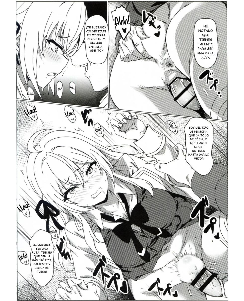 (C105) [Kaminari-Neko (Eitarou)] Russia-go ja Nakute mo Tokuni Mondai naku Saimin ni Kakaru Alya-san | Alya Cae Hipnotizada Sin Ningún Problema Incluso Cuando No Es En Ruso (Tokidoki Bosotto Russia-go de Dereru Tonari no Alya-san) [Spanish] [ZeriiFawny Scan] - Page 11