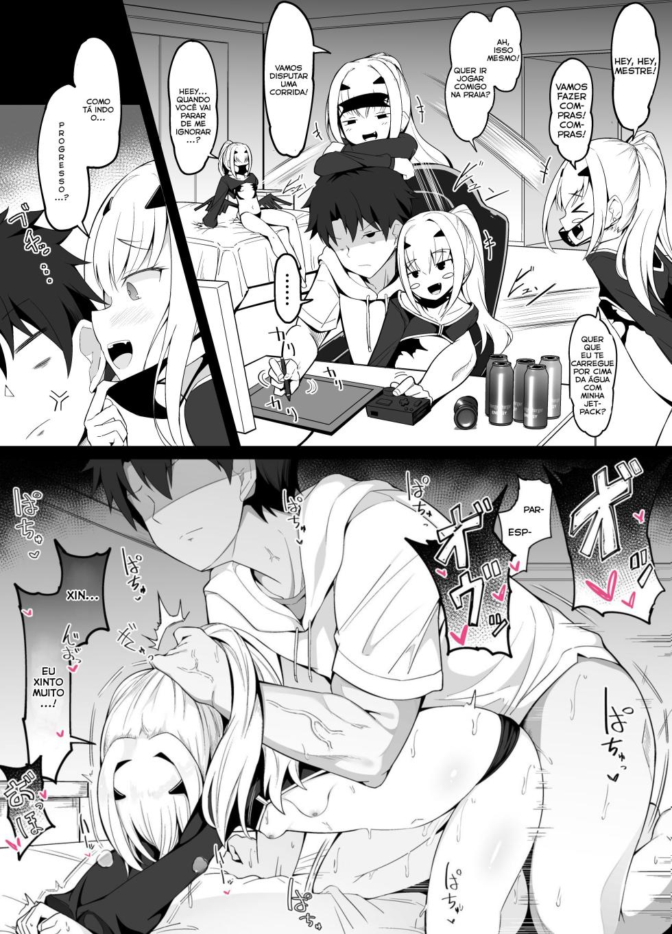 [Corundum] (2023) 8-gatsu Ban Kongetsu no Ero Manga 2 (Melusine) (Fate/Grand Order) [Portuguese-BR] - Page 1