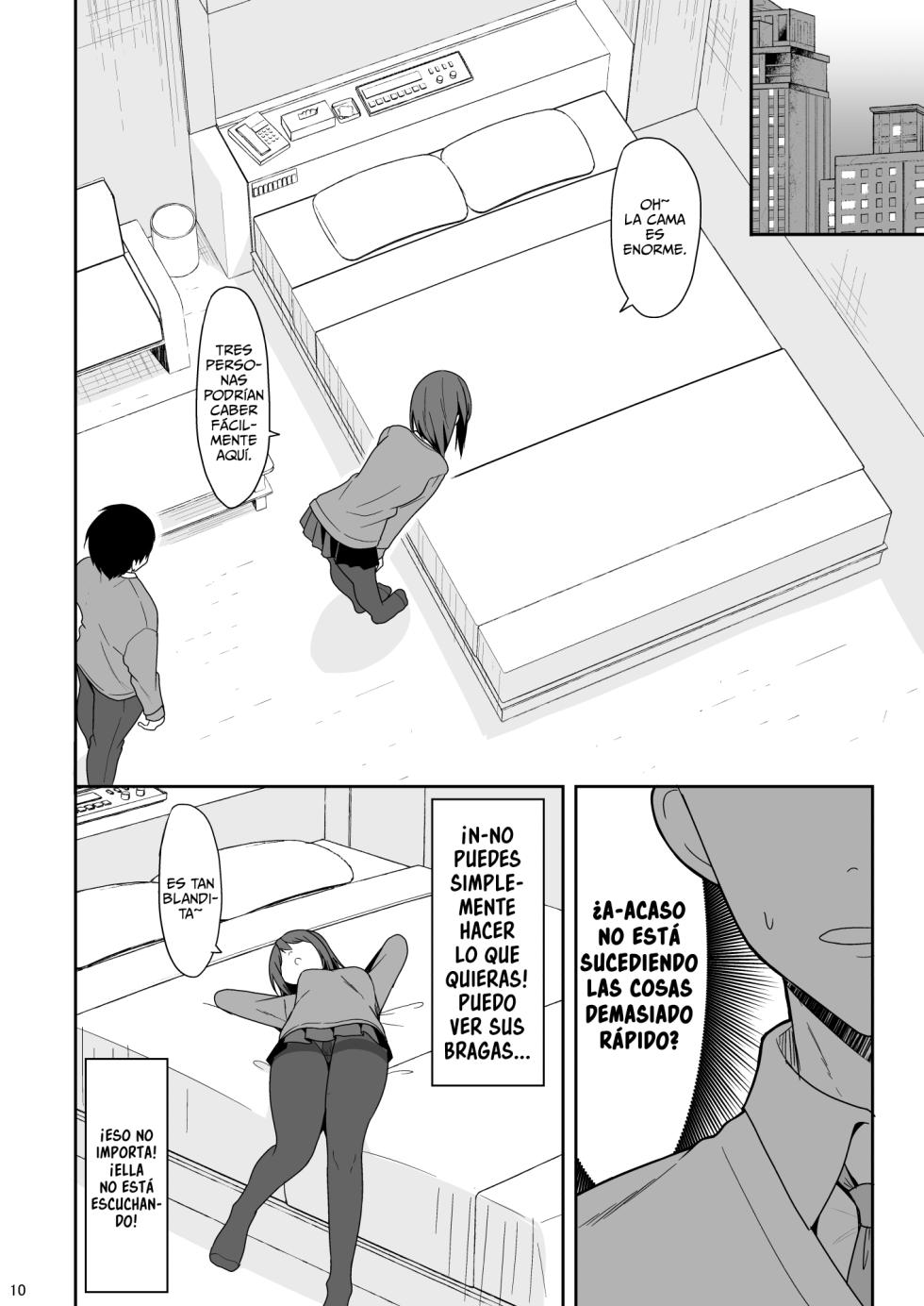 [Nekonokone (Takeyuu)] Tsumetai Senpai Ga Mukyoka Nakadashi Sareru Made | Haciéndole Creampie a mi Fría y Distante Senpai sin su Consentimiento [Spanish] [A Crazy Pervert] [Digital] - Page 9