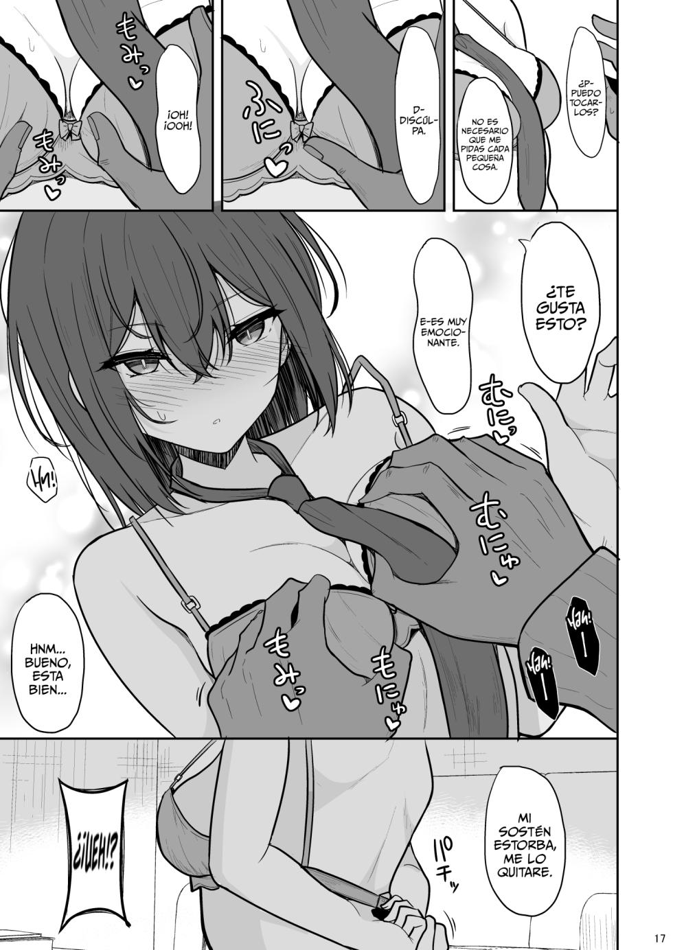 [Nekonokone (Takeyuu)] Tsumetai Senpai Ga Mukyoka Nakadashi Sareru Made | Haciéndole Creampie a mi Fría y Distante Senpai sin su Consentimiento [Spanish] [A Crazy Pervert] [Digital] - Page 16