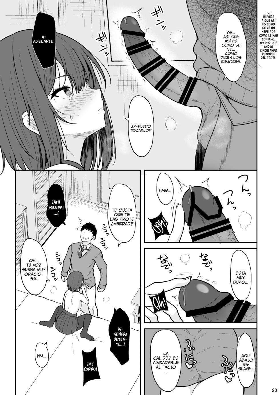[Nekonokone (Takeyuu)] Tsumetai Senpai Ga Mukyoka Nakadashi Sareru Made | Haciéndole Creampie a mi Fría y Distante Senpai sin su Consentimiento [Spanish] [A Crazy Pervert] [Digital] - Page 22