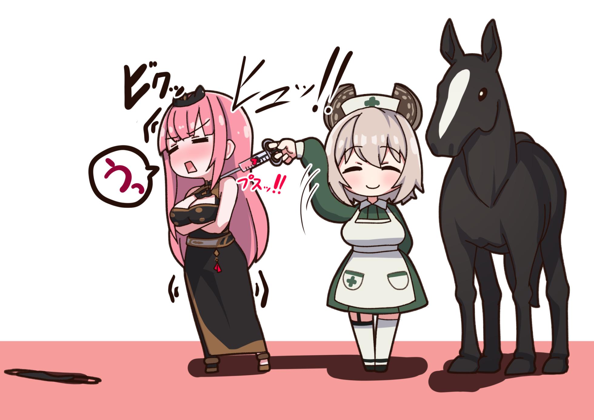 kulettula/クェッツァー Mori Calliope and Nimi Nightmare horse game (JP text and English Translation) - Page 22