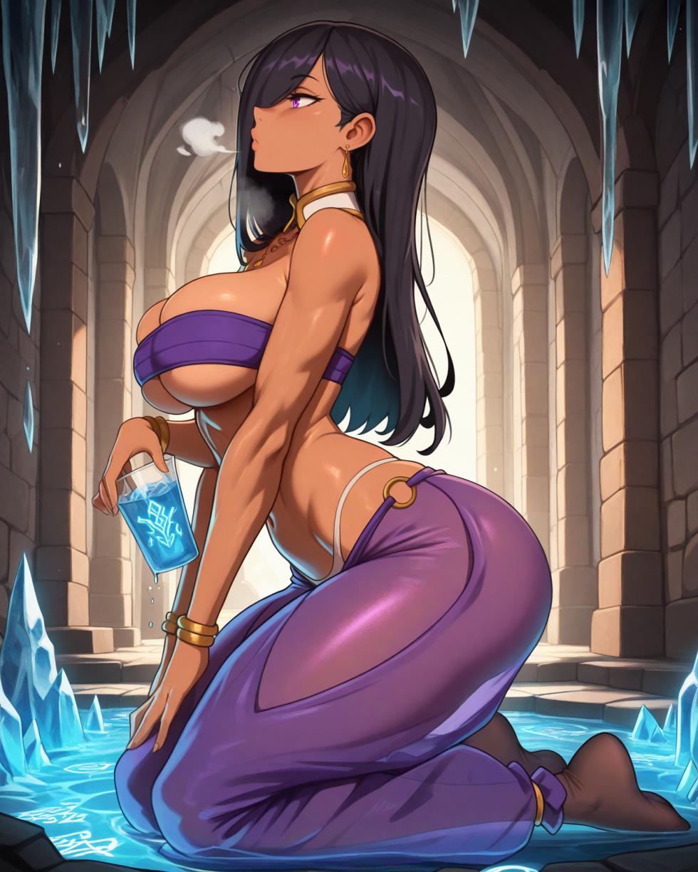 Aisha Belka | Frozen Dungeon 🥶🧊❄️ waifuinvoker ai generated - Page 37