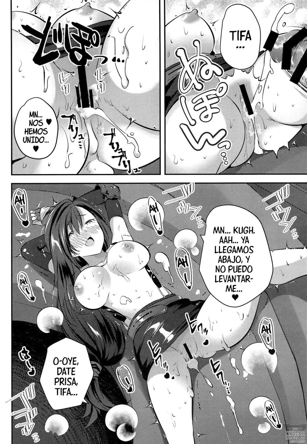 (COMIC1☆26) [Rojiura Manhole (MAKI, Souda Gumi)] Gondola ga Shita ni Tsuku Mae ni | Antes De Que La Noria Llegue Abajo... (Final Fantasy VII) [Spanish] [Mister Nugget] - Page 19