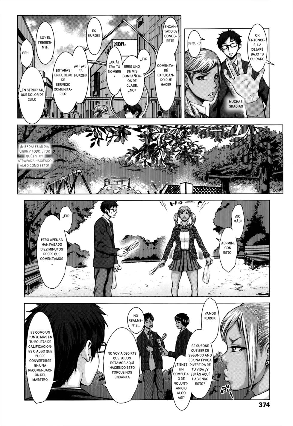 [Blmanian] Kuroi Houshi Katsudou｜Servicio Comunitario Junto a una Gal Blonceada (COMIC Koh Vol. 1) [Spanish] [Darius] - Page 2