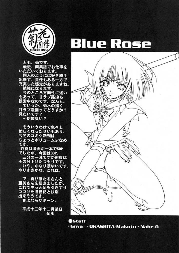 (C61) [Kikka-Shurou (Kikusui)] Blue Rose (Bishoujo Senshi Sailor Moon) - Page 3
