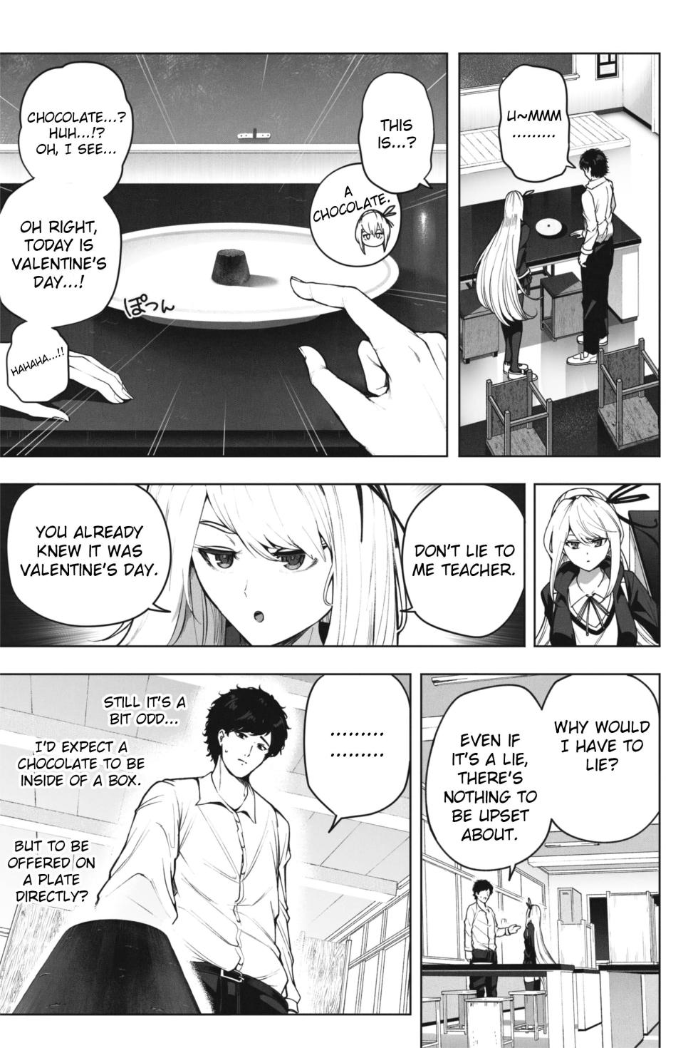 [Soryuu] Shukushou Valentine - Sensei ni Ai o Komete | Shrinking Valentine – With Love to the Teacher [English] - Page 6