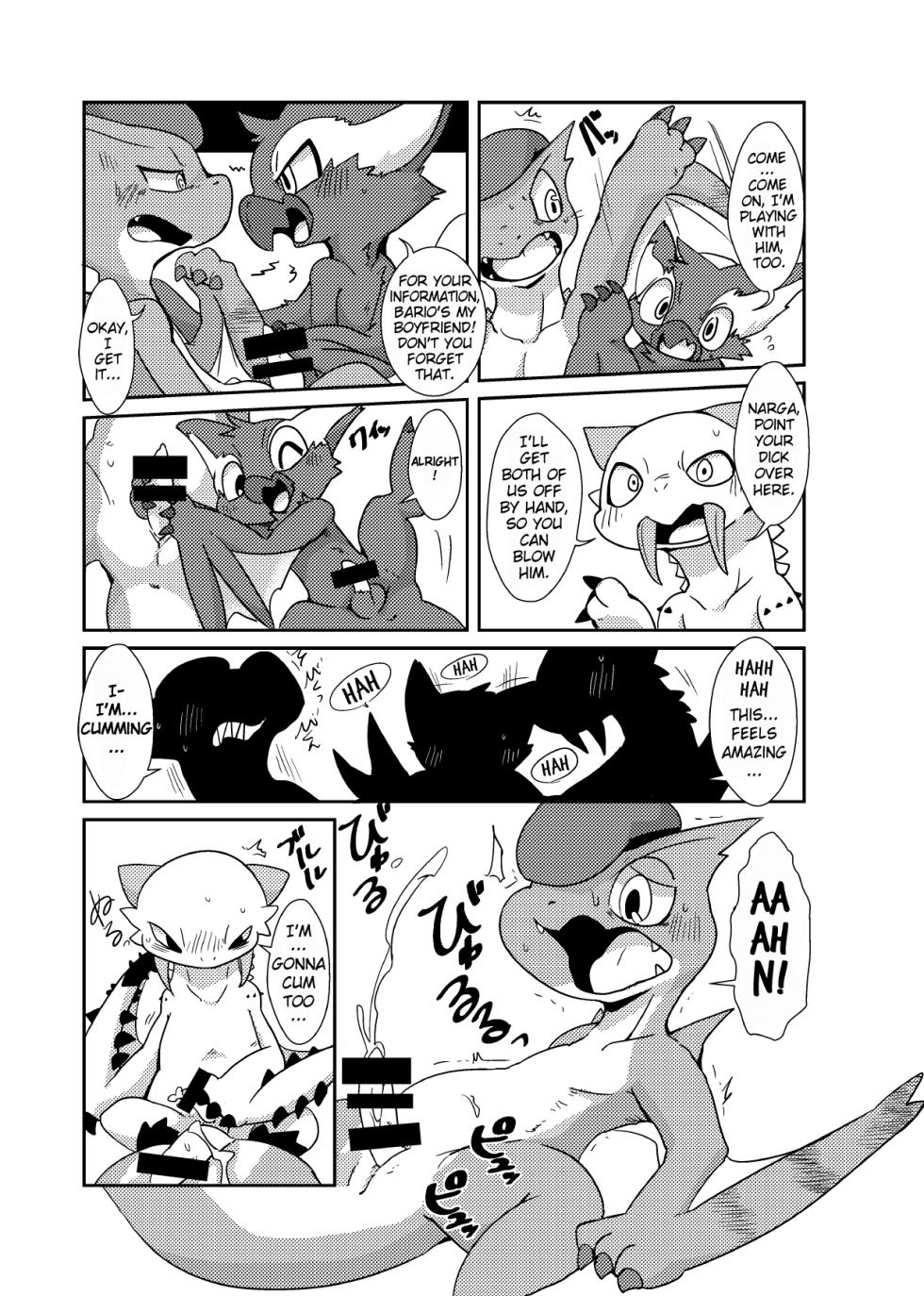(C86) [Gun Modoki (Doro Doneru)] MHM no H (Monster Hunter) [English] [A-Z Translations] [Digital] - Page 22