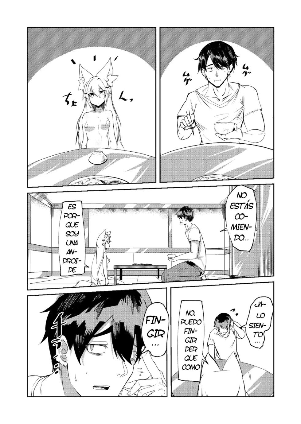 [Green Solenoid (Omurice)] Muhyoujou Sexaroid｜Una Sexdroide Inexpresiva [Spanish] [Fritz Translations] [Digital] - Page 6