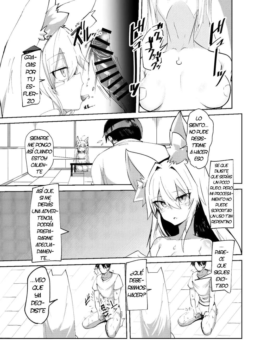 [Green Solenoid (Omurice)] Muhyoujou Sexaroid｜Una Sexdroide Inexpresiva [Spanish] [Fritz Translations] [Digital] - Page 9