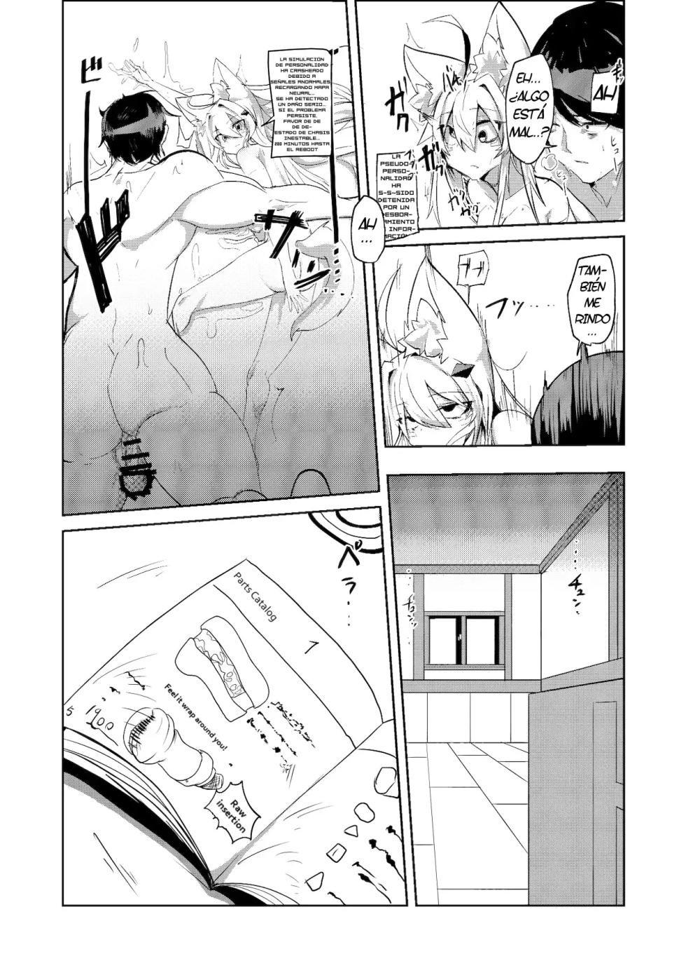 [Green Solenoid (Omurice)] Muhyoujou Sexaroid｜Una Sexdroide Inexpresiva [Spanish] [Fritz Translations] [Digital] - Page 22