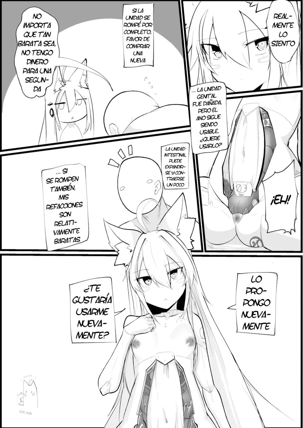 [Green Solenoid (Omurice)] Muhyoujou Sexaroid｜Una Sexdroide Inexpresiva [Spanish] [Fritz Translations] [Digital] - Page 30