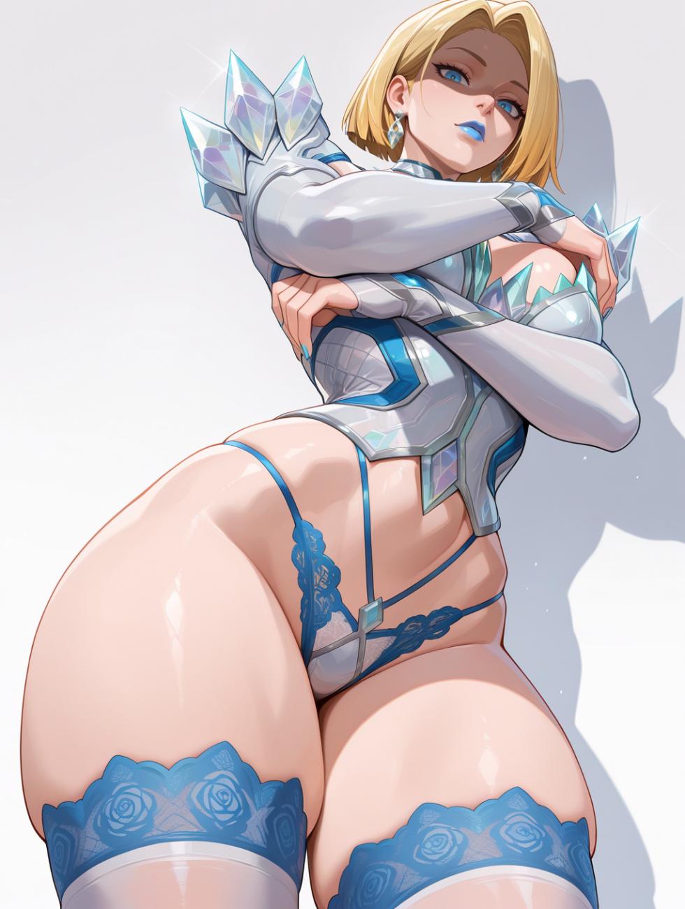 Emma Frost | Marvel Rivals ❄💙 waifuinvoker ai generated - Page 13