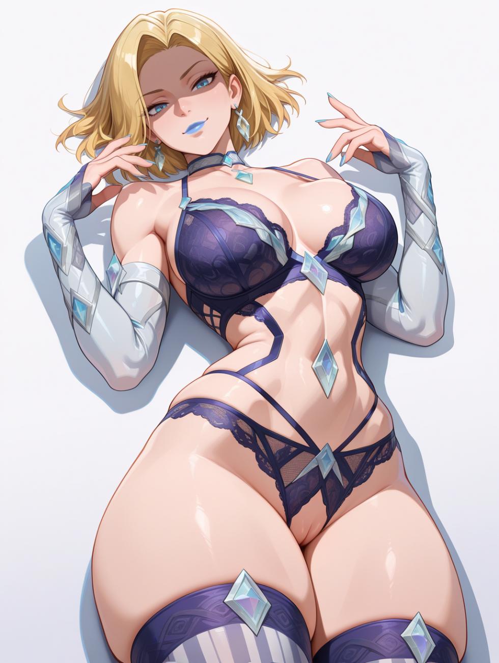 Emma Frost | Marvel Rivals ❄💙 waifuinvoker ai generated - Page 19